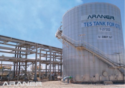 Fig 1: Example of Araner TES Tank