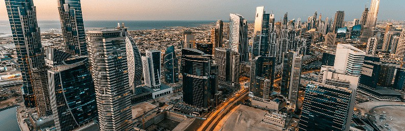 A Section of Dubai’s Business Bay
