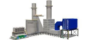 TESTIAC configuration for a GT Power Plant with a TES Tank