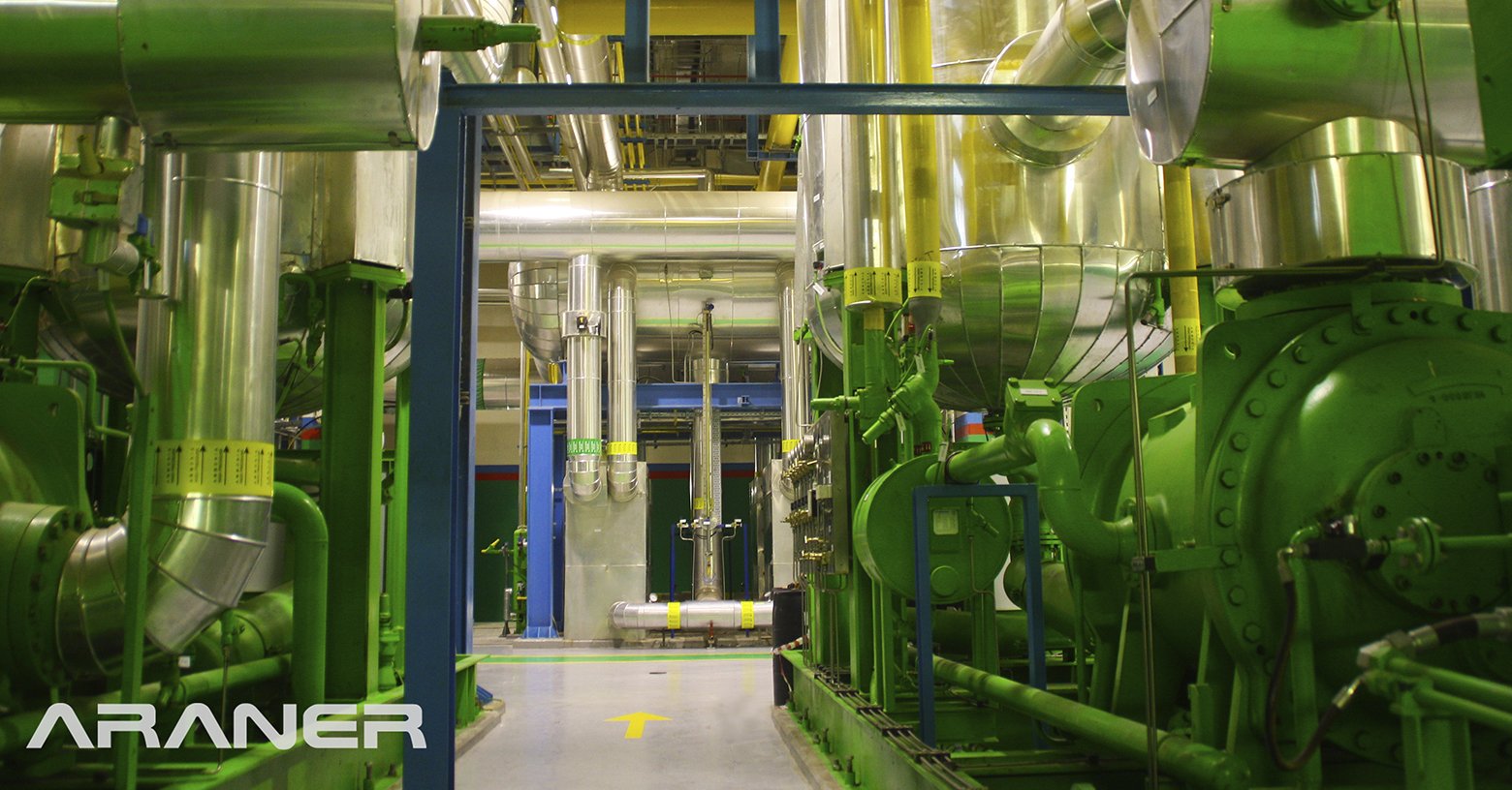 Water Chiller Plant ARANER District Cooling